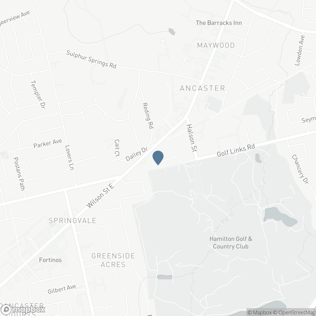 181 GOLF LINKS ROAD, Ancaster, Ontario L9G 2N4